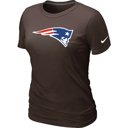 Nike New England Patriots Women's Legend Logo Dri-FIT NFL T-Shirt - Dark Grey